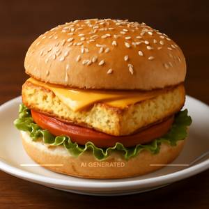 Paneer Cheese Burger
