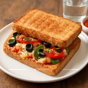 Pizza Topping Sandwich