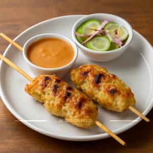 Bucket Chicken - 1. (Crispy fried Chicken lollipop 8 piece, campa mini 200ml)