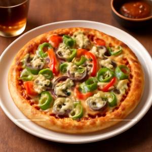 7" Veg Loaded Pizza