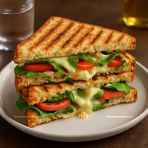 Veg Sandwich with Cheese