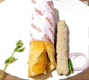 Chicken Seekh Roll (Single)