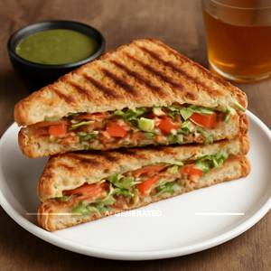 Veg Grilled Sandwich Sandwich                                  