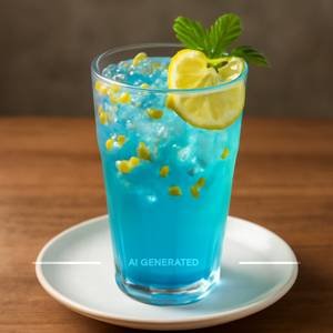 Cool Blue Mocktail