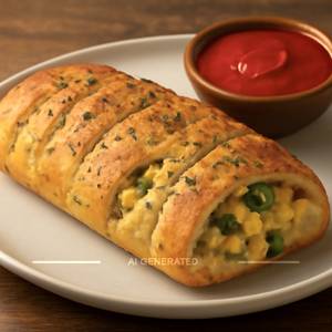 Stuffed garlic bread