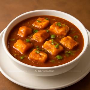 Paneer manchurian   [gravy]