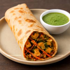 Chatpata Veg Roll