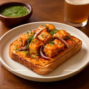 Paneer Tikka Toast