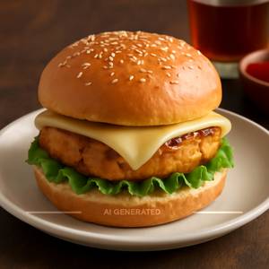 Paneer Cheese Burger