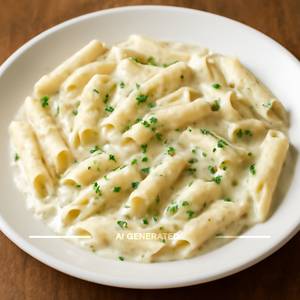 White Sauce Penne  Pasta