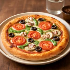 Deluxe veg pizza