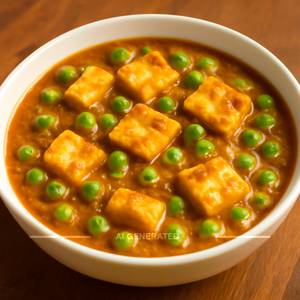 Matar paneer