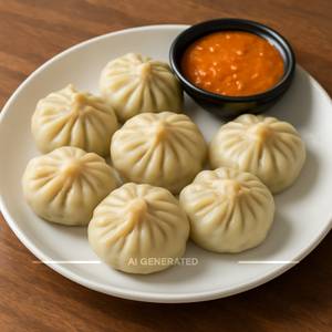 Veg momo steam