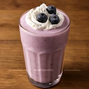 Blue Berry Thick Shake