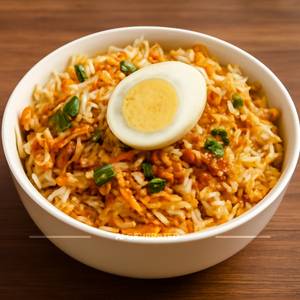 Egg Biryani (Half)