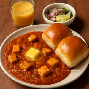 Butter Paneer Pav Bhaji