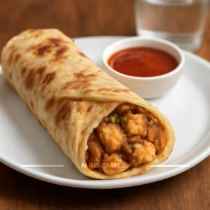 Paneer Egg Roll