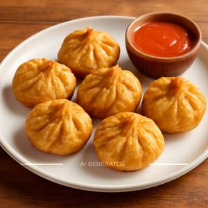 Fried Momos (6 Pcs)