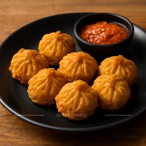 Kurkure Paneer Momos