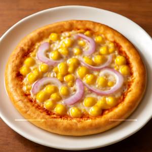 Corn And Onion Pizza 7 Inches