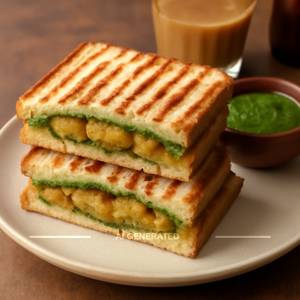 Aloo Chutney Sandwich