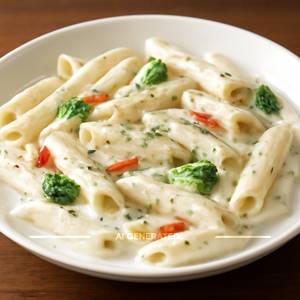 White Sauce Penne Pasta