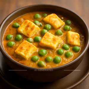Jain Matar Paneer