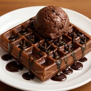 Tripple Chocolate Waffle