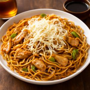 CHICKEN CHEESE NOODLES