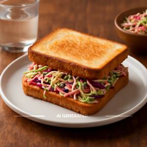 Coleslaw Sandwich