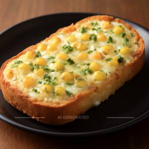 Cheese Corn Garlic Bread