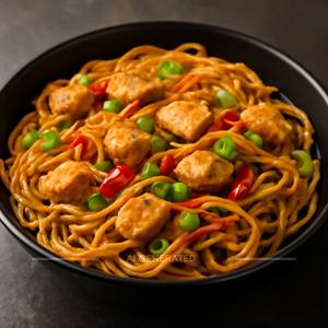 Chilli Garlic Noodles Chicken