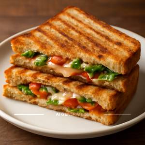 Veg Grilled Cheese Sandwich