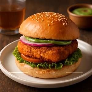 Crispy Paneer Burger