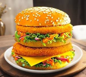 Veg maharaja burger