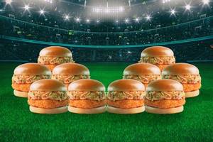 10 Crispy Chicken Burger