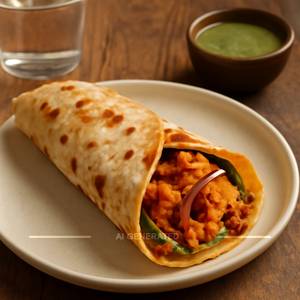 Tandoori Paneer Wrap