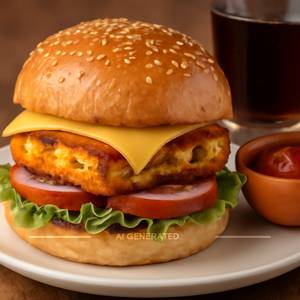Paneer Cheese Burger