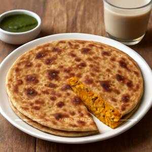 Paneer paratha