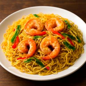 Prawns Singapore Noodles