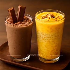Kit Kat Thick Shake 250 Ml+ Kesar Falooda
