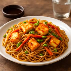 Paneer Hakka Noodles