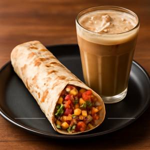 Mexican Salsa Warp And Cold Coffee