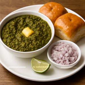 Green pavbhaji