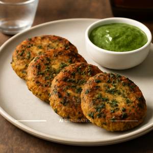 Aloo Methi Tikki