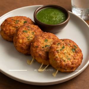 Cheese Corn Tikki