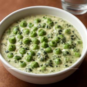 Matar methi malai