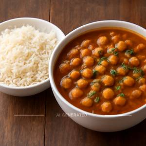 Chole With Rice
