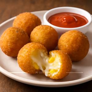 Cheese corn ball