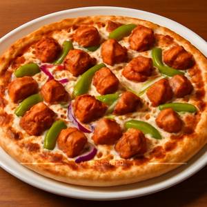 Chicken Tikka Cheese Pizza
